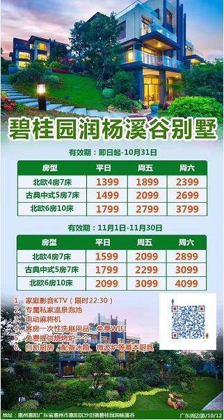 2020年热门别墅推荐--【南昆山自然生态】温泉别墅纯玩2日游(图9)
